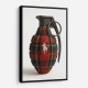 Ralph Lauren Fashion Inspired Grenade Wall Art   